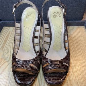 Joan & David size 8.5 brown Heel
